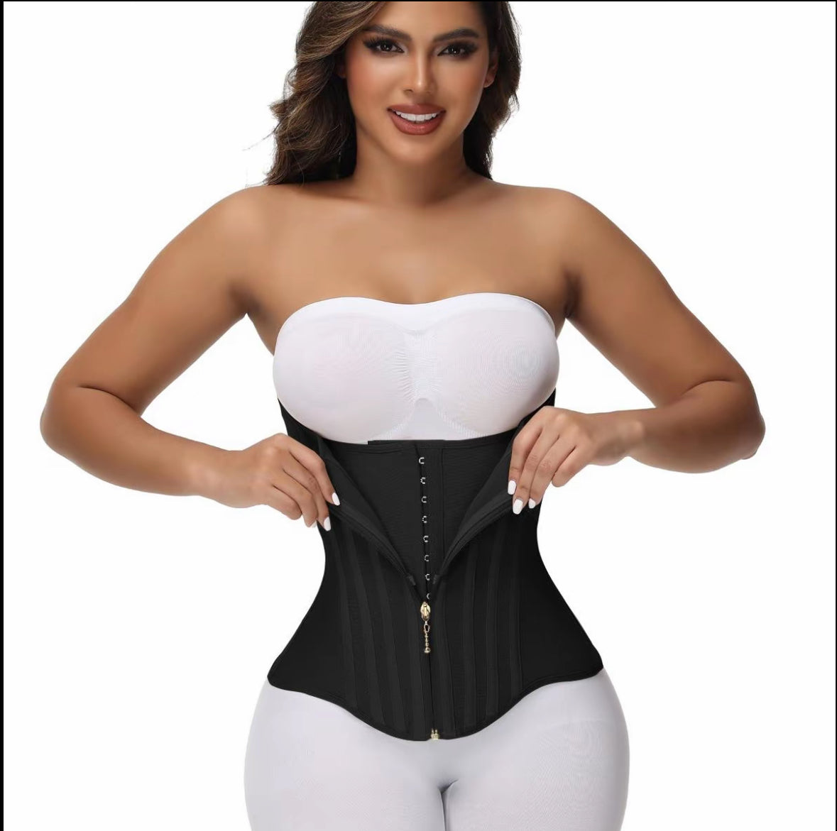 SCULPTWERR Waist Trainer for Women - Colombian Girdle Corset with Bones