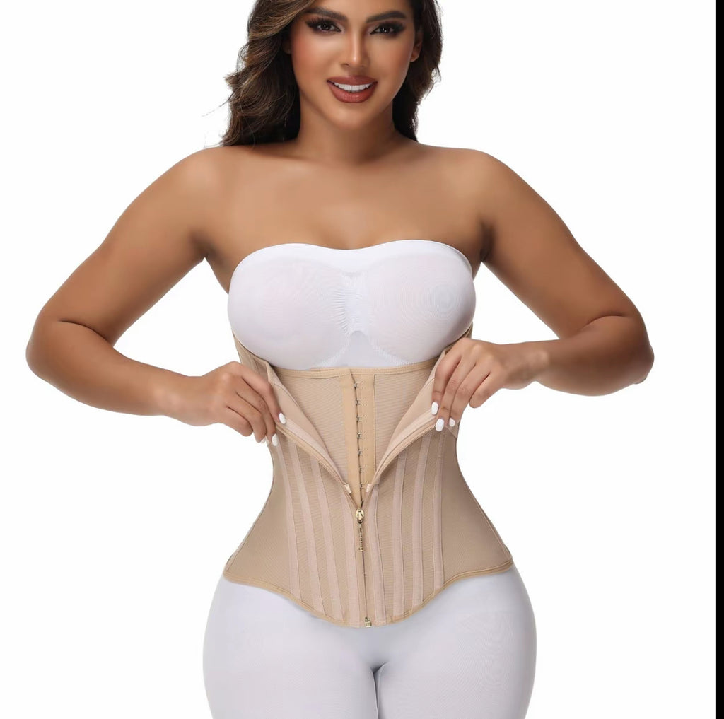 SCULPTWERR Waist Trainer for Women - Colombian Girdle Corset with Bones