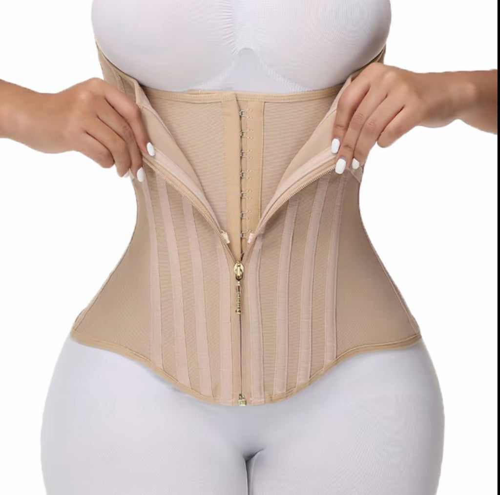 SCULPTWERR Waist Trainer for Women - Colombian Girdle Corset with Bones