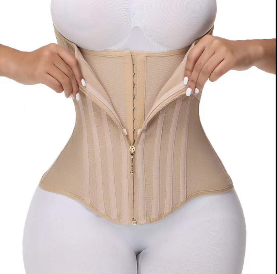 SCULPTWERR Waist Trainer for Women - Colombian Girdle Corset with Bones